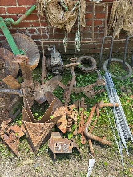 Lot of Assorted Antique Agricultural Tools