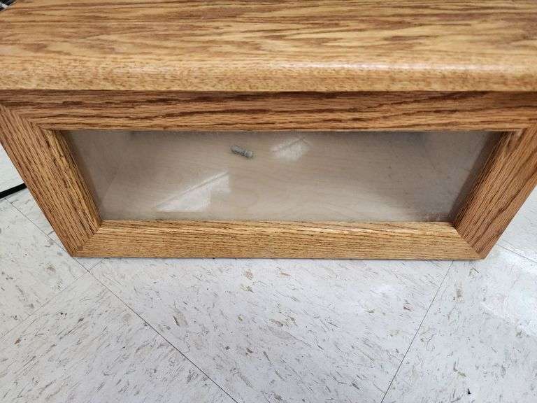 9"x18" Wooden Display Case