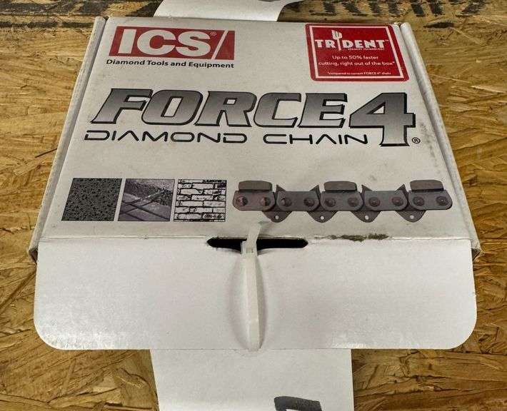 ICS Force4 Diamond Chain For Concrete Cutting