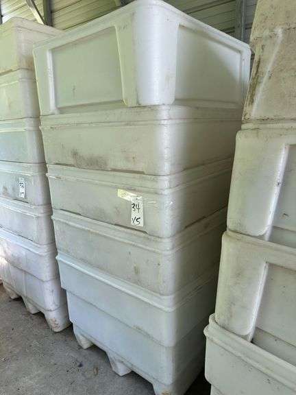 (5)Stacking Plastic Bins