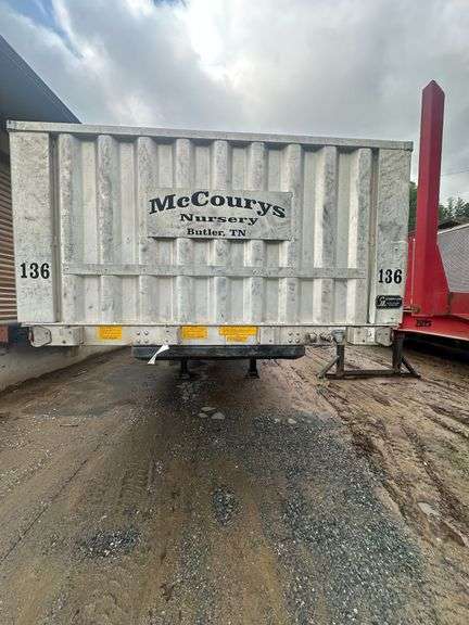 2000 Utility Sturdy-Lite 48' Flatbed Trailer VIN# 1UYFS2483YA83407