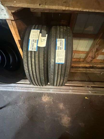(2x) 295/75 R225.5 New Truck Tires