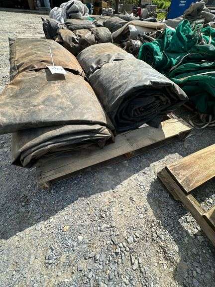 (2x) Large Heavy Duty Freight Tarps