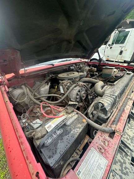 1990 Ford F-350 12' Dump Truck 4x4 VIN# 1FDKF381LNA66365