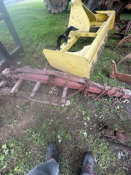 JRB Logging Skid Fork Attachment with Boom Extension