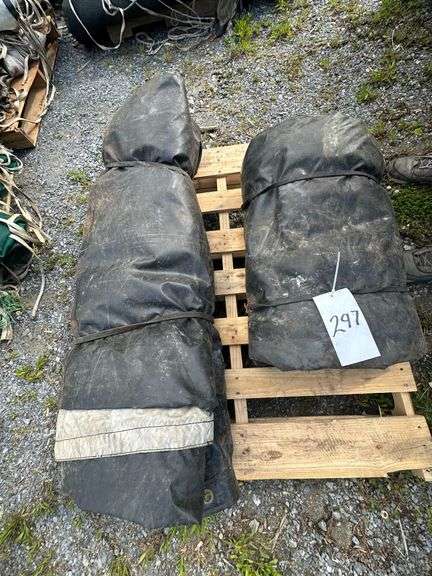 (2x) Large Heavy Duty Freight Tarps