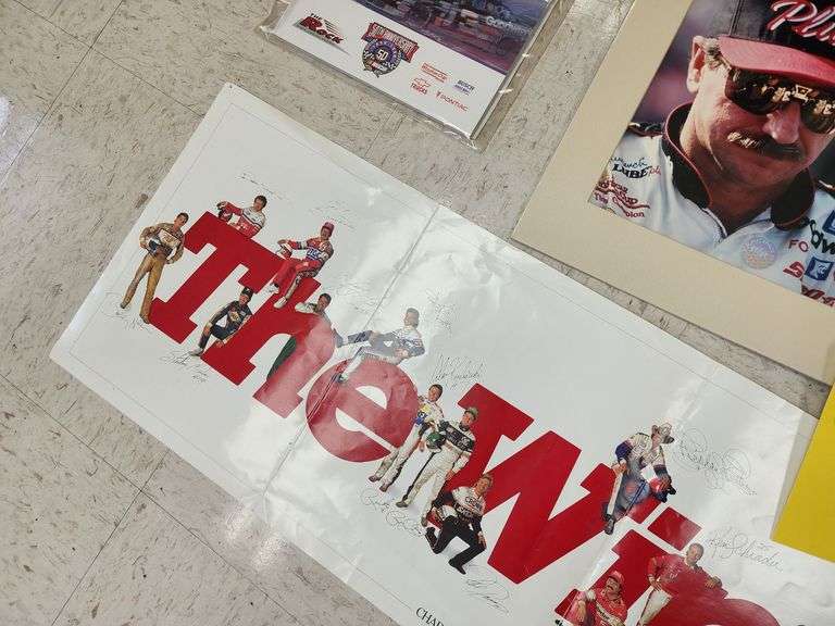 Large Grouping of Dale Earnhardt Memorobilia