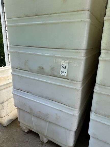 (7)Stacking Plastic Bins