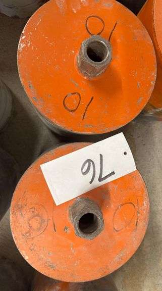 Two 10" Wet Cutting Core Bits