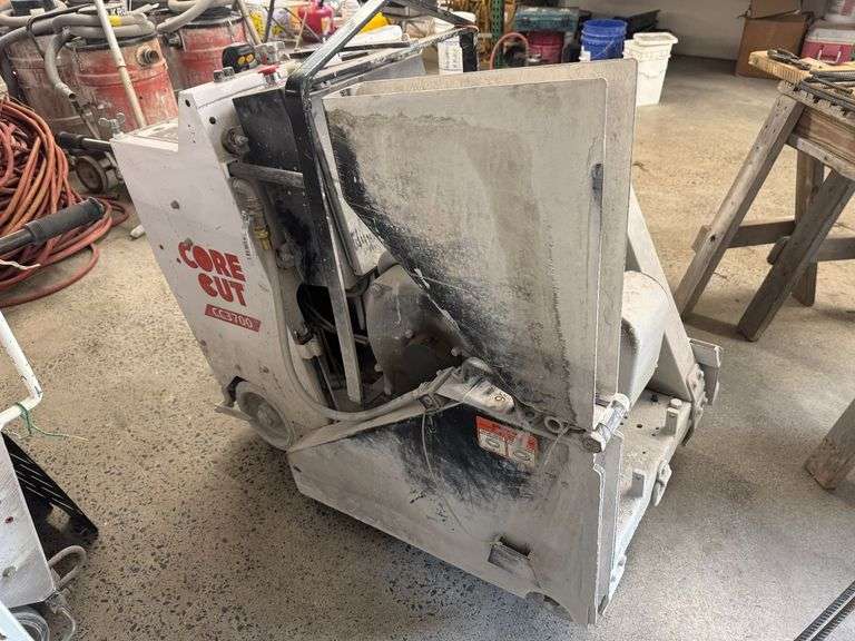 Diamond Products Core Cut CC3700 Large Walk-Behind Concrete Saw