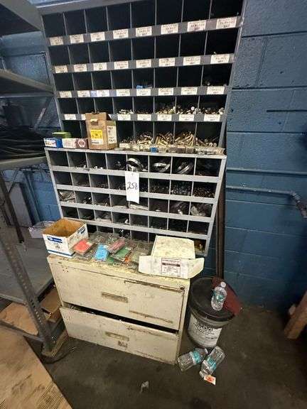 Hardware Cabinet w/ Contents