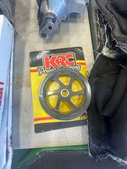 New KRC Pulley 4.2 Inch Aluminum Power Steering Pump