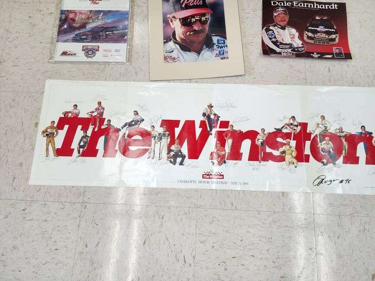 Large Grouping of Dale Earnhardt Memorobilia