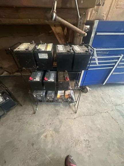 Lot of Various Replacement Power Sports Engine Batteries