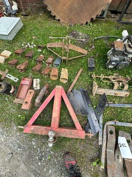 Lot of 3 Point Plow Adapters