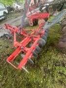 Antique Gruber Schritt Horse Drawn Riding Disc Harrow