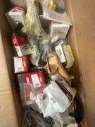 1 Case of Assorted Small Engine Replacement Switches, Buttons, Electronics