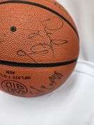 1990's UNC Tarheels Team Signed Basketball