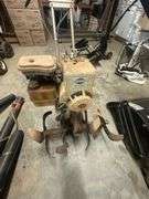 lot of 2 Antique Roto Tillers