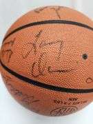 1990's UNC Tarheels Team Signed Basketball