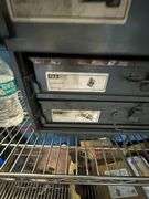 Wire Shop Rack w/ Contents & Wall Peg Storage Contents