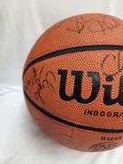 1990's UNC Tarheels Team Signed Basketball