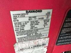 Raymond Model 8210 Deka D -Series 24V 9AMP Electric Pallet Jack
