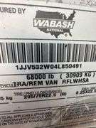 2003 Wabash Arctic Lite 53' Reefer Trailer VIN# 1JJV532W04L850491