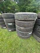 (7x) RoadMaster RM185/11R24.5 Tires