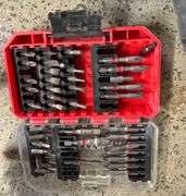 Two Dewalt 20V Max Drills With Bag & Craftsman Bit Set