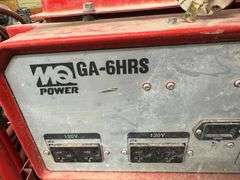 MQ Power GA-6HRS 6kW Portable Generator
