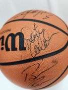 1990's UNC Tarheels Team Signed Basketball