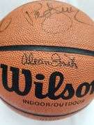 1990's UNC Tarheels Team Signed Basketball