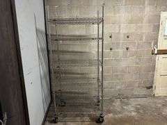 Rolling Bakers Rack