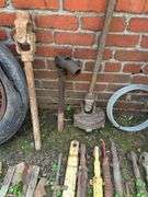 Lot of Agricultural Drawbars, PTO Shafts, & Manual Lift Links
