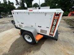 Diamond Products CB74DDC Diesel Hydraulic Power Pack on Trailer