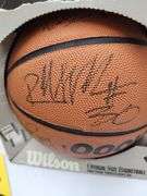 1990's UNC Tarheels Team Signed Basketball