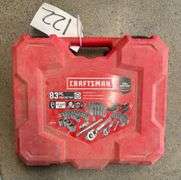 Craftsman 83-piece Sae/metric Socket Set in Red Hard Case