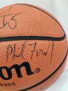 1990's UNC Tarheels Team Signed Basketball