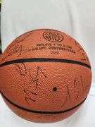 1990's UNC Tarheels Team Signed Basketball