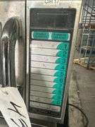 Six Commercial Microwaves on rolling cart