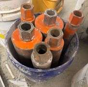 Bucket of Wet Cutting Core Bits, Various Sizes