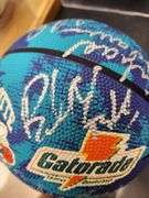 1995-1996 Charlotte Hornets Team Signed Ball