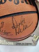 1990's UNC Tarheels Team Signed Basketball