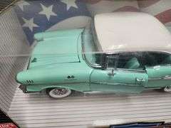 American Muscle 1:18 Scale 1957 Chevrolet Bel Air Sport Coupe Die Cast