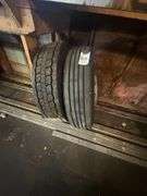 (2x) 295/75 R22.5 New Truck Tires w/ 1 Rim
