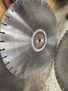 Two 31-Inch Wet Cutting Concrete Saw Blades