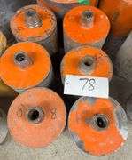 Six 8" Wet Cutting Core Bits