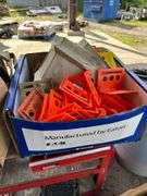 Lot of 3 Boxes Corner Clamps & One Box High Density Rubber Bungees & One Box Tie Down Straps