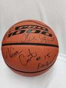 1990's UNC Tarheels Team Signed Basketball